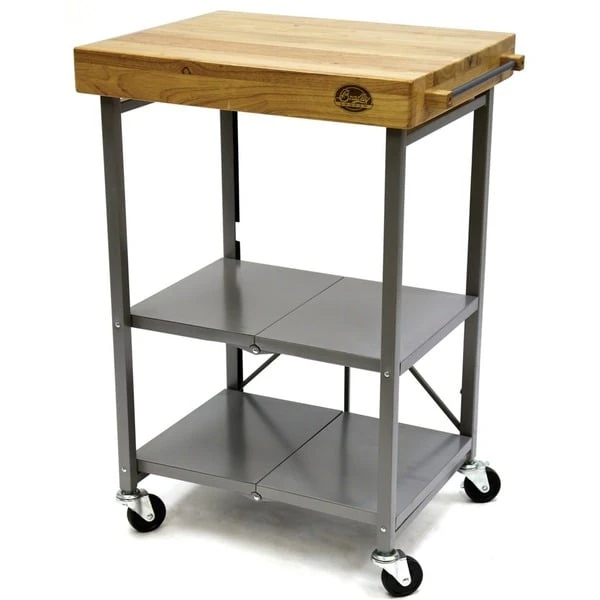 Bradley Klapptisch Mit Rollen BTKITCART, Grill-Untergestell 1 Bradley Klapptisch Mit Rollen BTKITCART, Grill-Untergestell