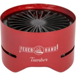 Feuerhand Tisch-Holzkohlegrill Tamber, Ruby Red -Günstiges Grill Geschäft Feuerhand Tisch Holzkohlegrill Tamber Ruby Red@@1855413 2