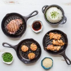 Lodge Grillpfanne L3GP, Mit Stiel 5 Lodge Grillpfanne L3GP, Mit Stiel -Günstiges Grill Geschäft Lodge Grillpfanne L3GP mit Stiel@@9ggfpl13 2