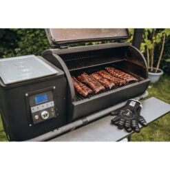 Moesta Sheriff Pelletgrill, Inkl. Frontablage PaperPlank Black Und Haken -Günstiges Grill Geschäft Moesta Sheriff Pelletgrill inkl Frontablage PaperPlank black und Haken@@1899587 6