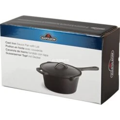 Napoleon Gusseiser Soßentopf Mit Deckel, Pfanne -Günstiges Grill Geschäft Napoleon Gusseiser So entopf mit Deckel Pfanne@@1680217 7