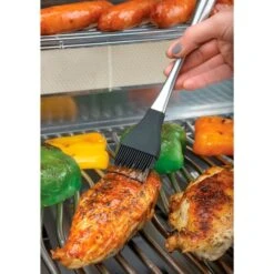 Napoleon PRO Edelstahl-Pinsel Mit Silikonborsten, Grillpinsel -Günstiges Grill Geschäft Napoleon PRO Edelstahl Pinsel mit Silikonborsten Grillpinsel@@9ggzzn03 2