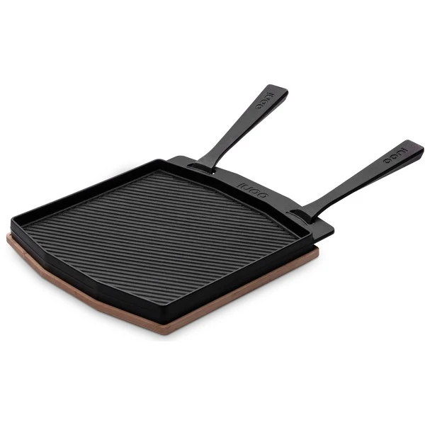 Ooni Doppelseitige Grizzler-Platte, Grillplatte 2 Ooni Doppelseitige Grizzler-Platte, Grillplatte – Bild 2