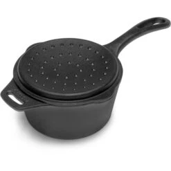 Petromax Gusseiserne Kasserolle Kr1, Mit Aroma-Profil-Deckel, Topf -Günstiges Grill Geschäft Petromax Gusseiserne Kasserolle kr1 mit Aroma Profil Deckel Topf@@1767014 2