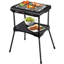 Günstiges Grill Geschäft 14 Unold Barbecue-Grill "Black Rack", Elektrogrill