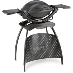 Weber Elektrogrill Q 1400 Mit Stand, Dark Grey