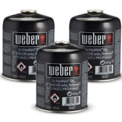 Weber Gas-Kartusche 3er-Pack 17669 Für Q 100/1000 Und GO-ANYWHERE