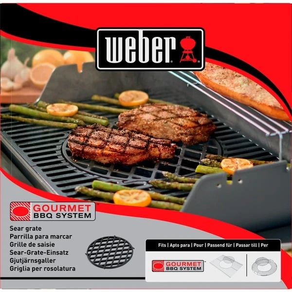 Weber Gourmet BBQ System Sear Grate 8834, Grillrost 3 Weber Gourmet BBQ System Sear Grate 8834, Grillrost – Bild 3