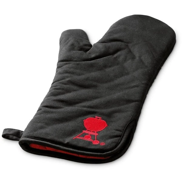 Weber Grillhandschuh 6472, Schwarz Mit Rotem Kettle 1 Weber Grillhandschuh 6472, Schwarz Mit Rotem Kettle