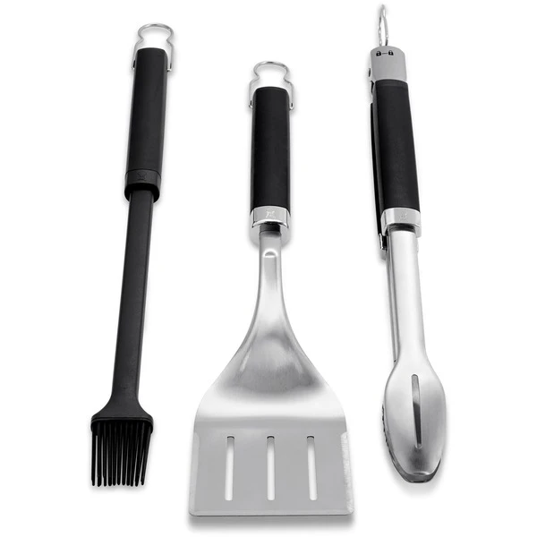 Weber Premium Grillbesteck, 3-teilig 2 Weber Premium Grillbesteck, 3-teilig – Bild 2